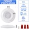Megaman 6in. LED Flush Mount Disk Light Ceiling Light 9.5Watt, 800 Lumens, Dimmable, Soft White 2700K, 20PK MXTL1031-827-20P - alternate 7